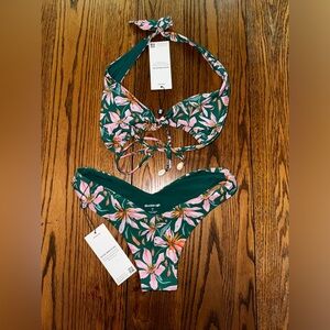 Size large bottoms and X-Large top brand new with tags BlackBrough swimsuit